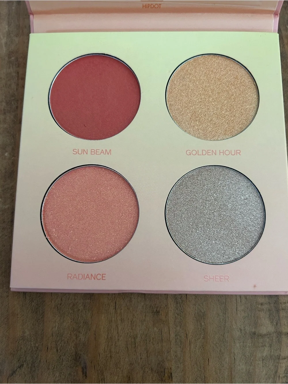HipDot Sun Goddess Sunrise Blush Palette